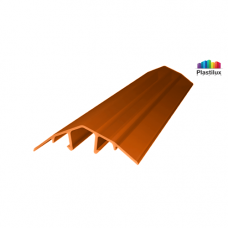 Профиль для поликарбоната ROYALPLAST HCP-U крышка янтарь 4-10мм 6000мм Профиль для поликарбоната ROYALPLAST HCP-U крышка янтарь 4-10мм 6000мм